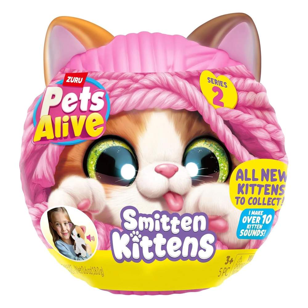 Gatito Interactivo Smitten Sorpresa Pets Alive | Abc