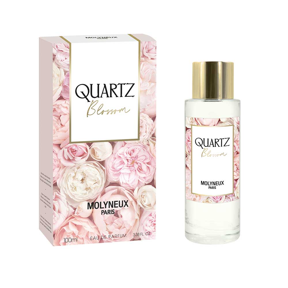 Perfume Mujer Quartz Blossom Edp 100Ml Edición Limitada Molyneux Abc