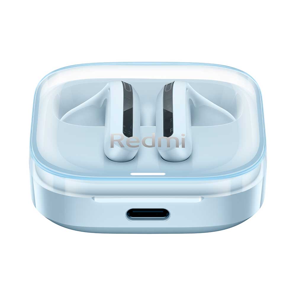 Audífonos Bluetooth In Ear Xiaomi Redmi Buds 6 Active Transparent blue