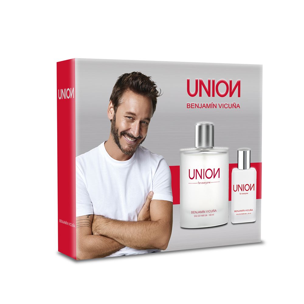 Set Perfume Benjamin Vicuña Union Hombre EDT 100 ml + 30 ml | Abc