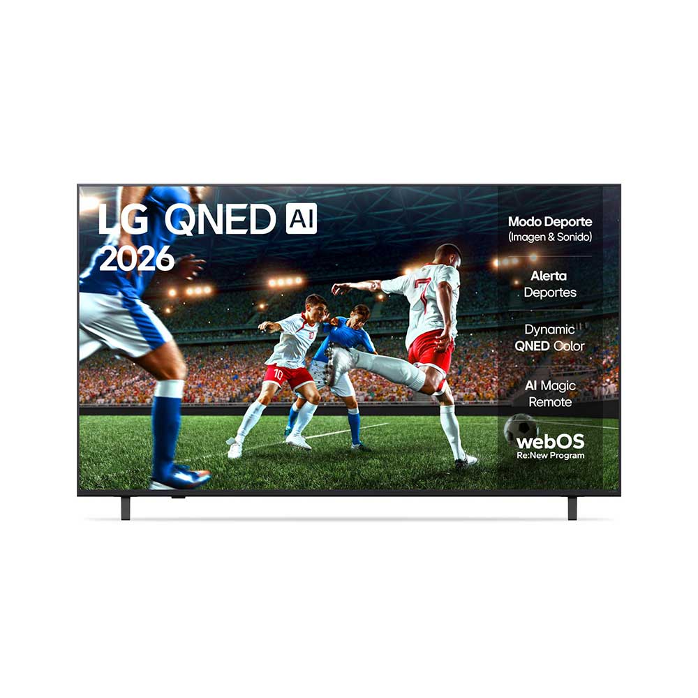 Smart TV QNED 50 pulgadas LG 4K Ultra HD WebOS 50QNED73ASA.AWH