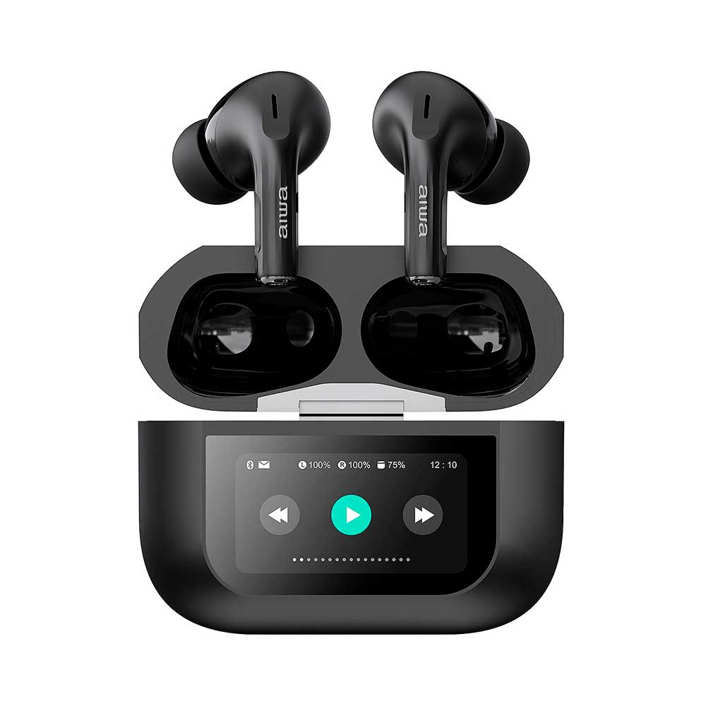 Audífonos Bluetooth In Ear Aiwa Aw-twsgpro Negros