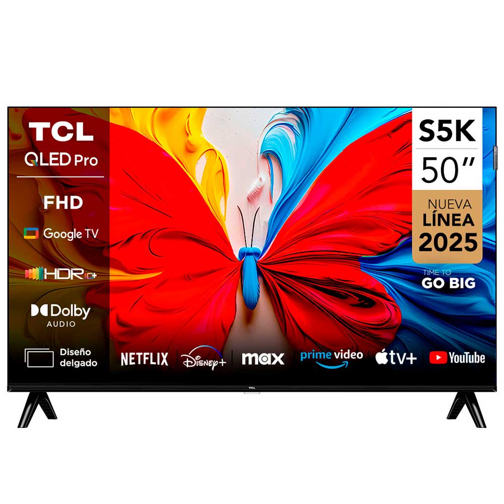 QLED 50" TCL FHD 50S5K