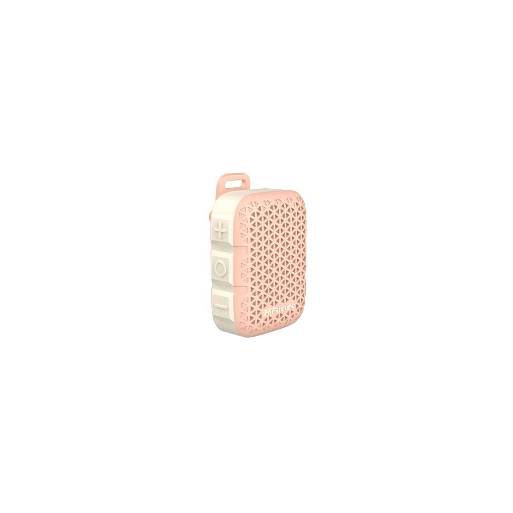 Mini Parlante Pocket S Rosado 5W  Ipx7 Waterproof Bt 5.4  Tws  +8 Hrs Hifuture