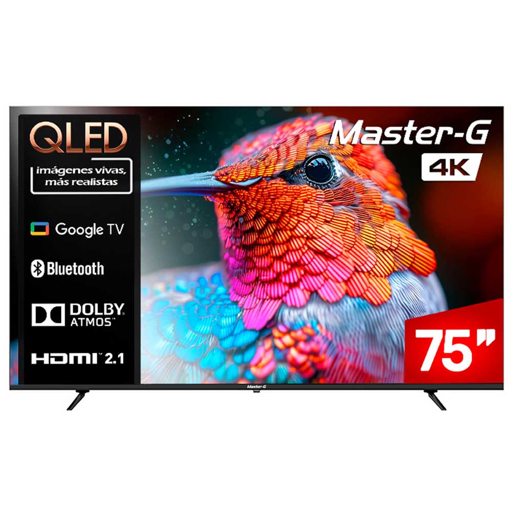 Smart TV QLED 75" Master-G 4K Google TV MGGK75UFQ