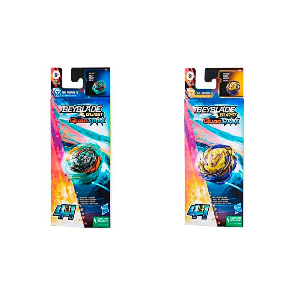 Burstop Packet Set Da 4 Trottole T4B Per Beyblade Burst Evolution