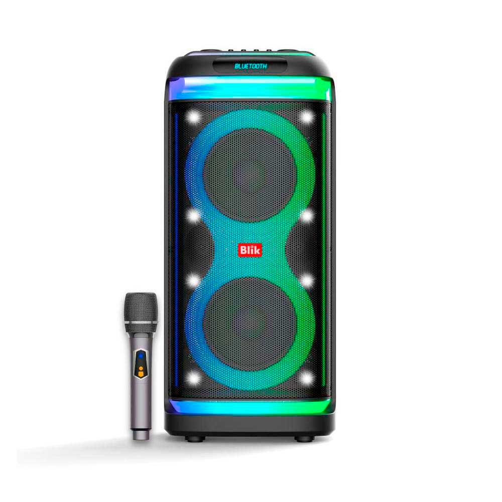 Parlante Bluetooth Blik Lightmax8 Negro