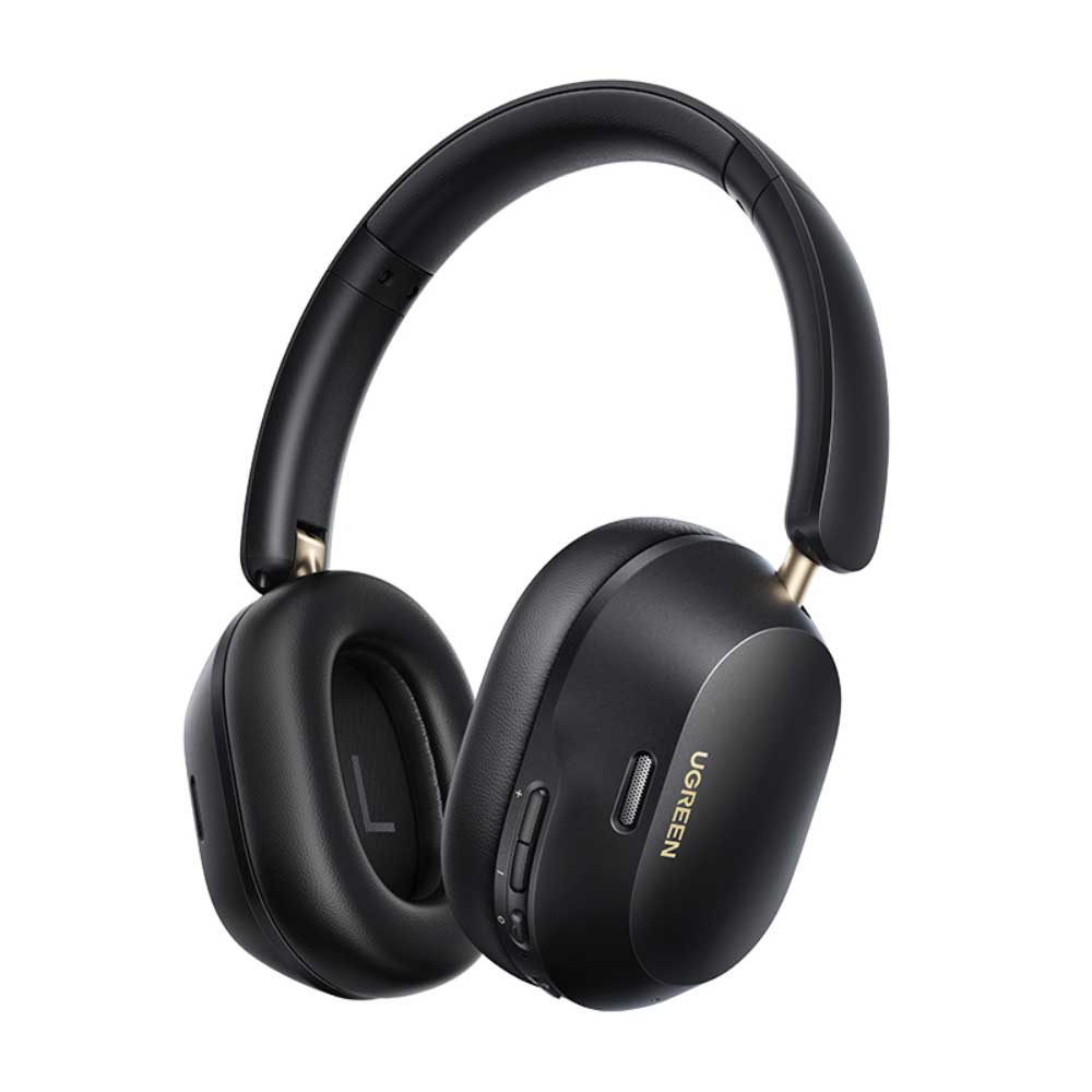 Audifonos Bt Hitune Max 5C Hibridos /Noise Cancelling Negro Ugreen Hp203