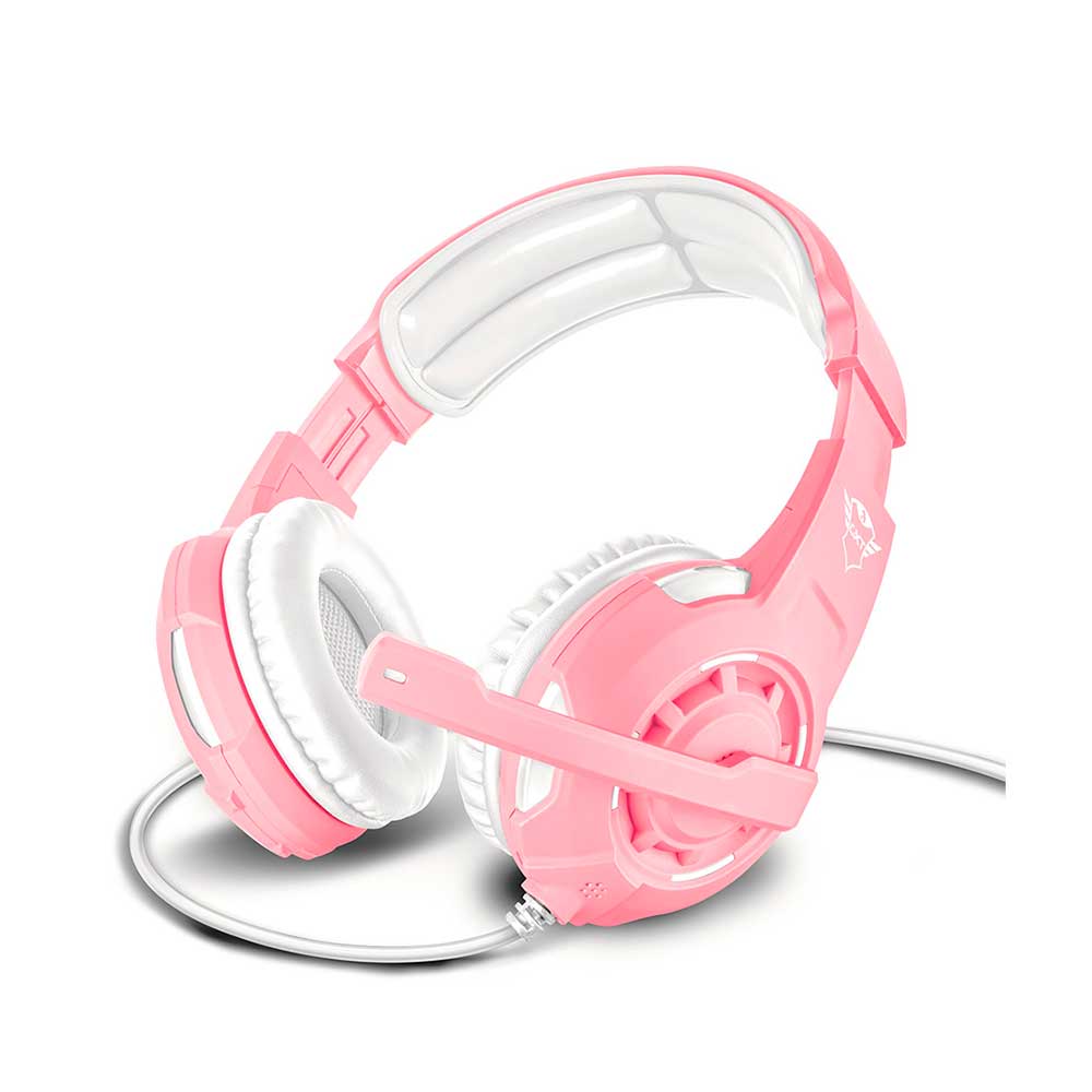 Audífonos Gamer Trust GXT310P Radius Rosado