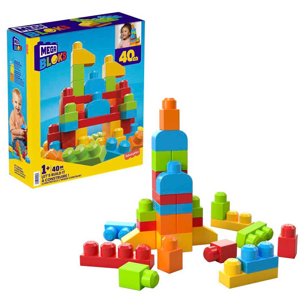 Juguete de Construcción Mega Bloks Abc