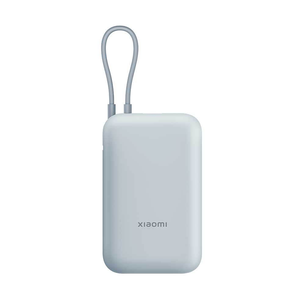 Batería Externa Xiaomi 10000mAh Ice Blue GL Integrated Cable