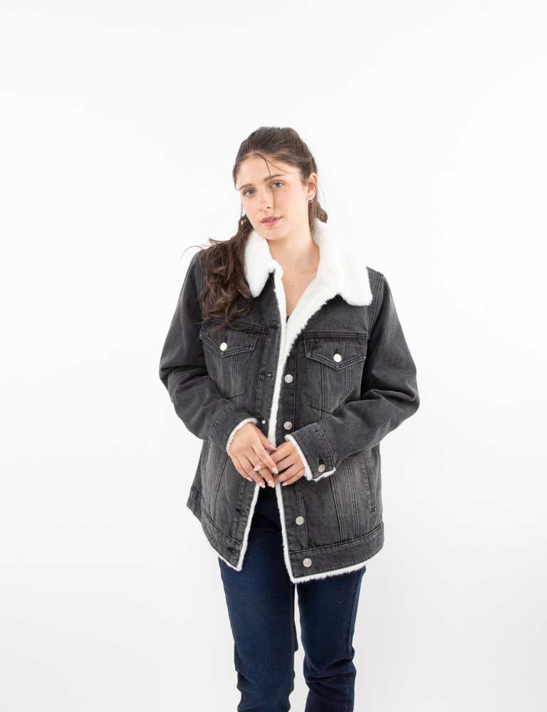 Denim Dafiti Chiporro Mujer Chaqueta Mezclilla Chiporro Mujer