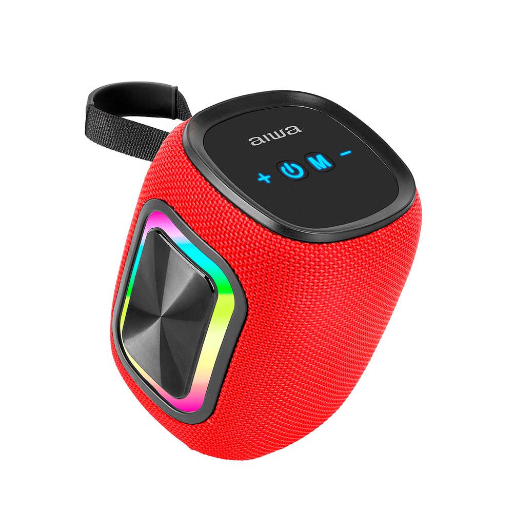 Parlante AIWA Aw-kb61r Bluetooth Rojo