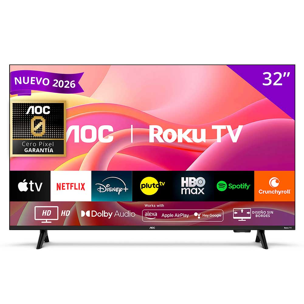 Smart Tv LED 32" AOC Roku TV 32S5155