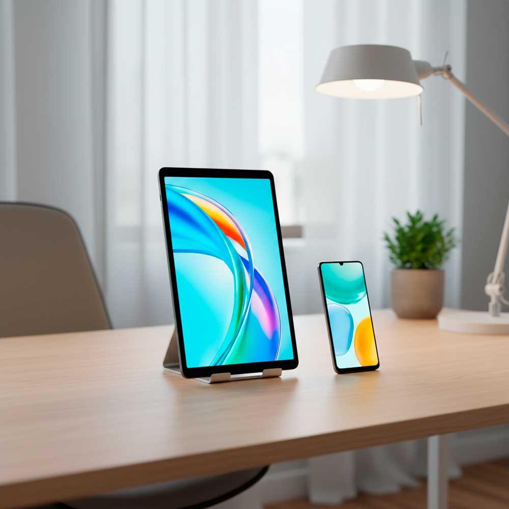 Combo PAD X7 HONOR 5504AEHH Snapdragon &reg; 685 4G  4 GB 128 GB 8.7" GRAY + Celular Honor X5c Plus 4G 6.74" Silver