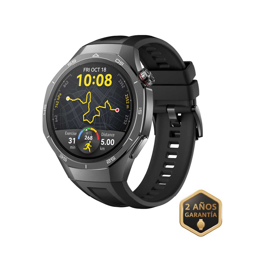 Smartwatch Huawei GT 5 Pro 46mm Black Fluoroelastomer
