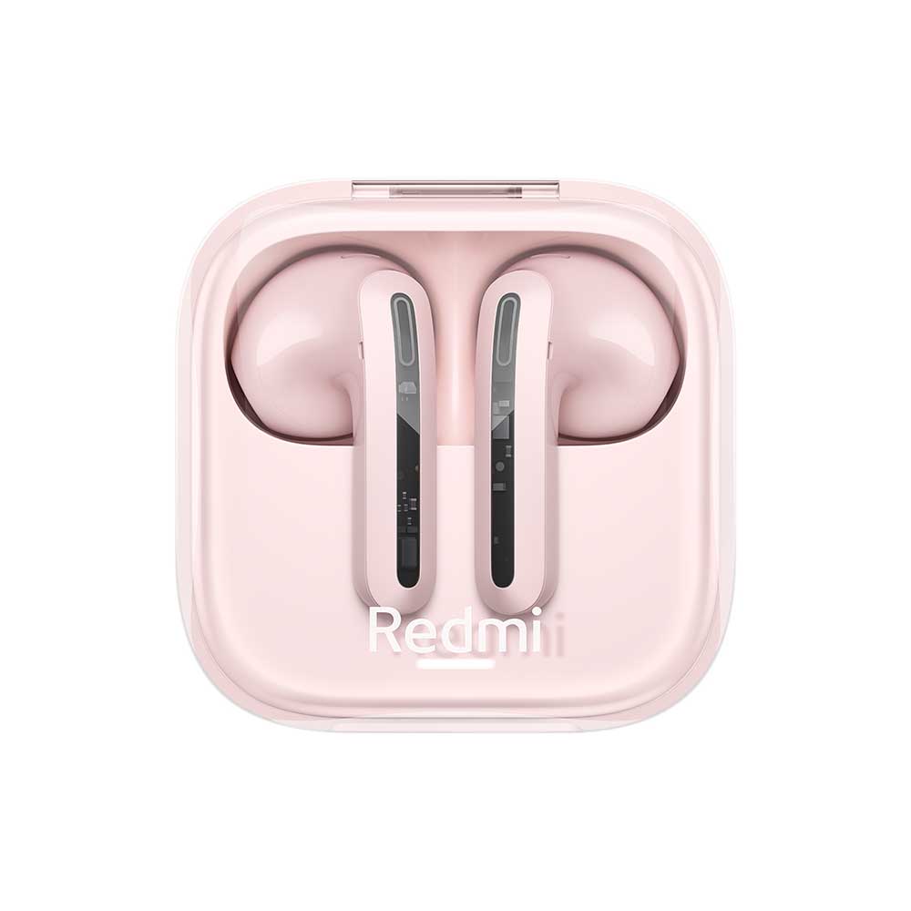 Audífonos Bluetooth In Ear Xiaomi Redmi Buds 6 Active Transparent Pink