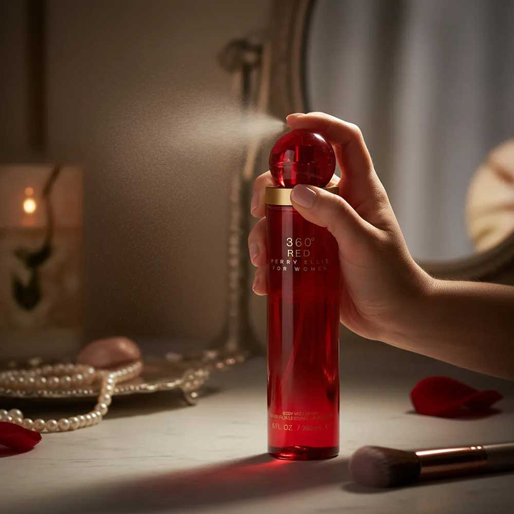 PERRY ELLIS 360 RED MUJER BODY MIST
