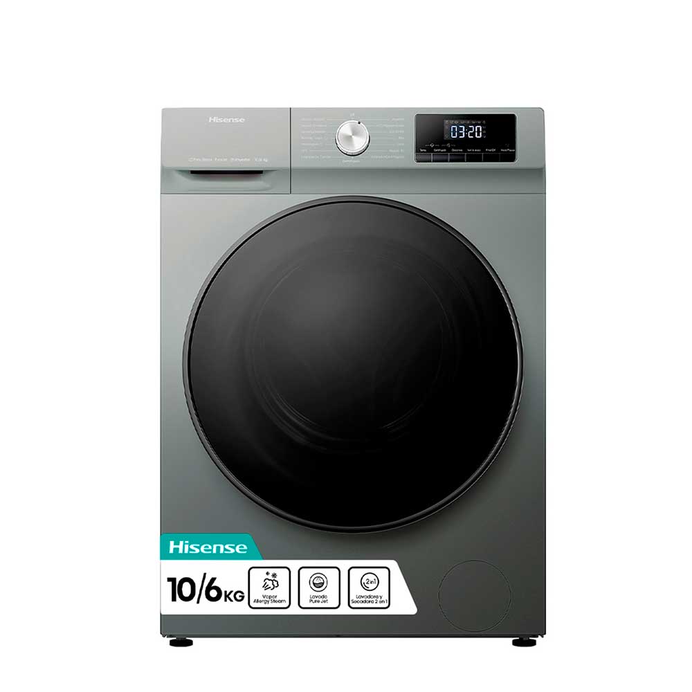 Lavadora Secadora Hisense WD3Q1042BT 10/6 Abc